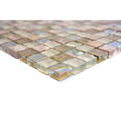 Mosani MOS92-1213 carreau Mosaique Beige, Marron