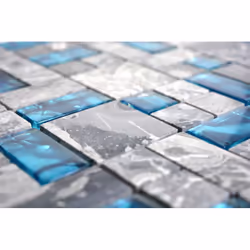 Mosani MOS88-0404 carreau Mosaique Gris