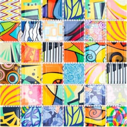 Mosani MOS14-1605 carreau Mosaique Multicolore