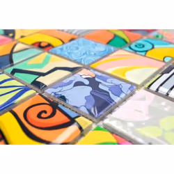 Mosani MOS14-1605 carreau Mosaique Multicolore