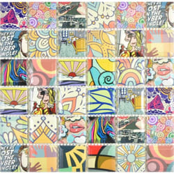 Mosani MOS14-1606 carreau Mosaique Multicolore