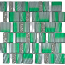 Mosani MOS88-0005 carreau Mosaique Vert