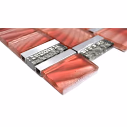 Mosani MOS88-0009 carreau Mosaique Rouge