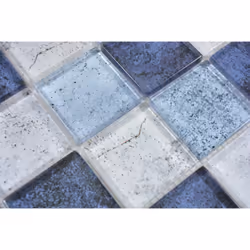 Mosani MOS88-0044 carreau Mosaique Bleu