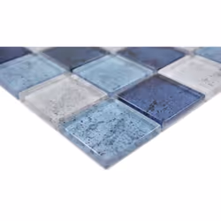 Mosani MOS88-0044 carreau Mosaique Bleu
