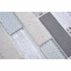 Mosani MOS88-R002 carreau Mosaique Gris