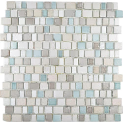 Mosani MOS85-0212 carreau Mosaique Gris, Beige