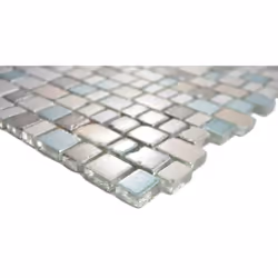 Mosani MOS85-0212 carreau Mosaique Gris, Beige