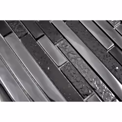 Mosani MOS87-0322 carreau Mosaique Noir