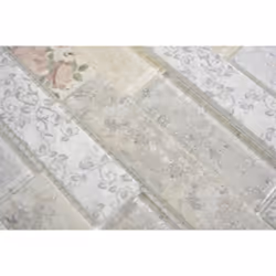 Mosani MOS24-2095 carreau Mosaique Rose