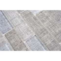 Mosani MOS24-2097 carreau Mosaique Gris