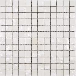 Mosani MOS14-0001, Mosaique, Vitrocéramique, Blanc, Intérieure, Rectangle, 316 mm