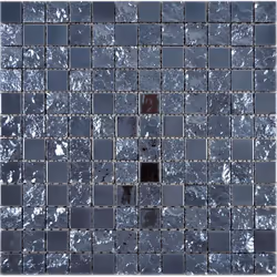 Mosani MOS18-0303, Mosaique, Vitrocéramique, Noir, Intérieure, Rectangle, 316 mm