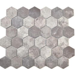 Mosani MOS11H-0026 carreau Mosaique Gris