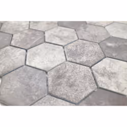 Mosani MOS11H-0026 carreau Mosaique Gris