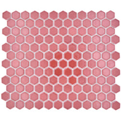 Mosani MOS11H-0910 carreau Mosaique Rouge