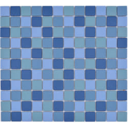Mosani MOS18-0404-R10 carreau Mosaique Bleu