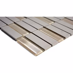 Mosani MOS24-0212-R10 carreau Mosaique Gris