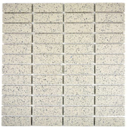 Mosani MOS24-0103-R10 carreau Mosaique Blanc