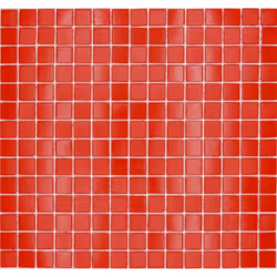 Mosani MOS200-A96, Mosaique, Verre, Rouge, Intérieure, Rectangle, 327 mm