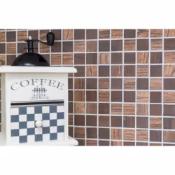 Mosani MOS63-410 carreau Mosaique Marron