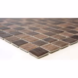 Mosani MOS63-410 carreau Mosaique Marron