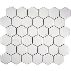 Mosani MOS11B-0102-R10 carreau Mosaique Blanc