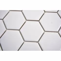 Mosani MOS11B-0102-R10 carreau Mosaique Blanc