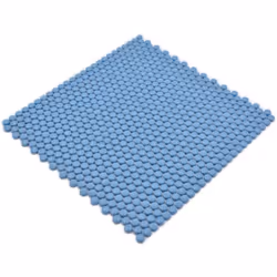 Mosani MOS140-0411 carreau Mosaique Bleu