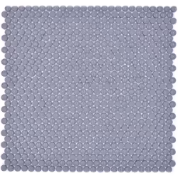 Mosani MOS140-0211, Mosaique, Verre, Gris, Intérieure, Rectangle, 325 mm