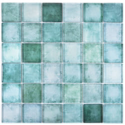Mosani MOS88-0050 carreau Mosaique Vert