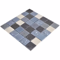 Mosani MOS88-2717 carreau Mosaique Noir