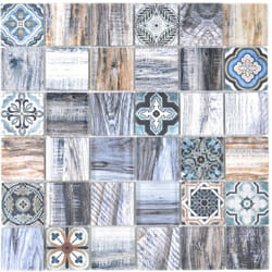 Mosani MOS160-w400 Mosaique Gris, Bleu