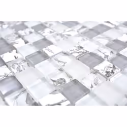 Mosani MOS74-2000 carreau Mosaique Blanc