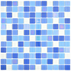 Mosani MOS88-1006 carreau Mosaique Bleu