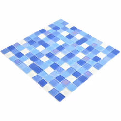 Mosani MOS88-1006 carreau Mosaique Bleu