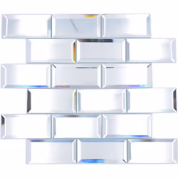 Mosani MOS180-03, Mosaique, Verre, Intérieure, Rectangle, 298 mm, 298 mm