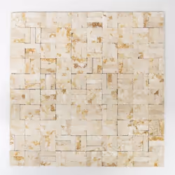 Mosani MOS42-x3d63_f, Mosaique, Marbre, Beige, Intérieure, Rectangle, 300 mm