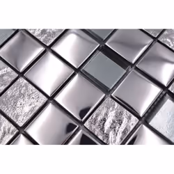 Mosani MOS88-XCB5 carreau Mosaique Argent