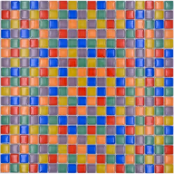 Mosani MOS88-XC123, Mosaique, Verre, Intérieure, Rectangle, 300 mm, 300 mm
