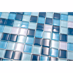 Mosani MOS88-XCE95 carreau Mosaique Bleu