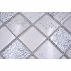 Mosani MOS78-W18 carreau Mosaique Blanc