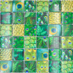 Mosani MOS78-W88 carreau Mosaique Vert