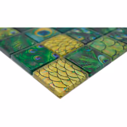 Mosani MOS78-W88 carreau Mosaique Vert