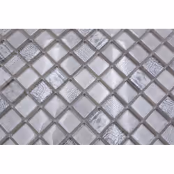 Mosani MOS68-WL14 carreau Mosaique Blanc