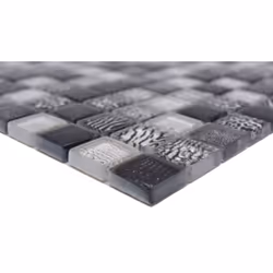 Mosani MOS68-WL24 carreau Mosaique Noir