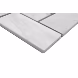Mosani MOS24-1102 carreau Mosaique Gris, Blanc