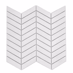 Mosani MOS24-EV21, Mosaique, Vitrocéramique, Blanc, Intérieure, Rectangle