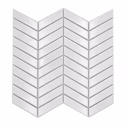 Mosani MOS24-EV31, Mosaique, Vitrocéramique, Blanc, Intérieure, Rectangle