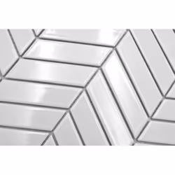 Mosani MOS24-EV31 carreau Mosaique Blanc